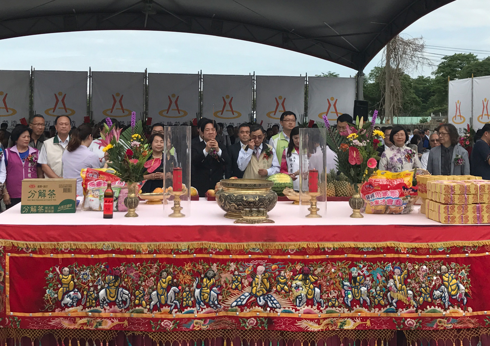 26 05 2017 Groundbreaking at Tainan Public Library